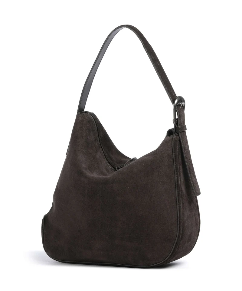 Liebeskind Ines Suede L Beuteltasche deep soil