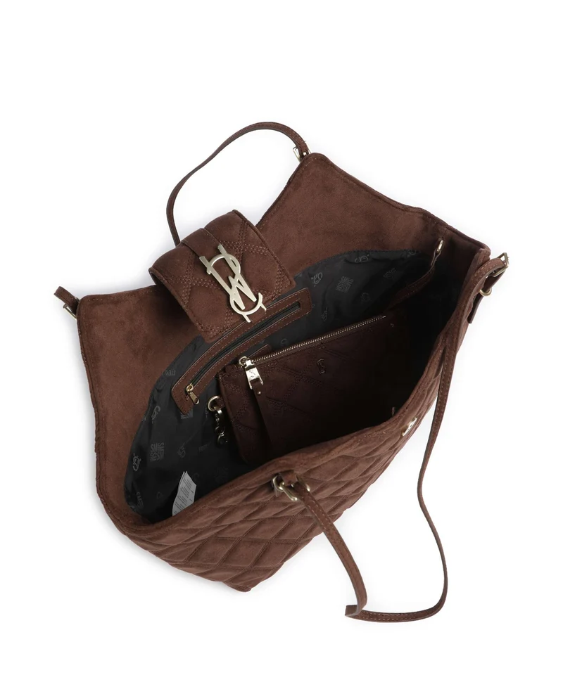 Steve Madden BCMKENA Shopper chocolate/gold