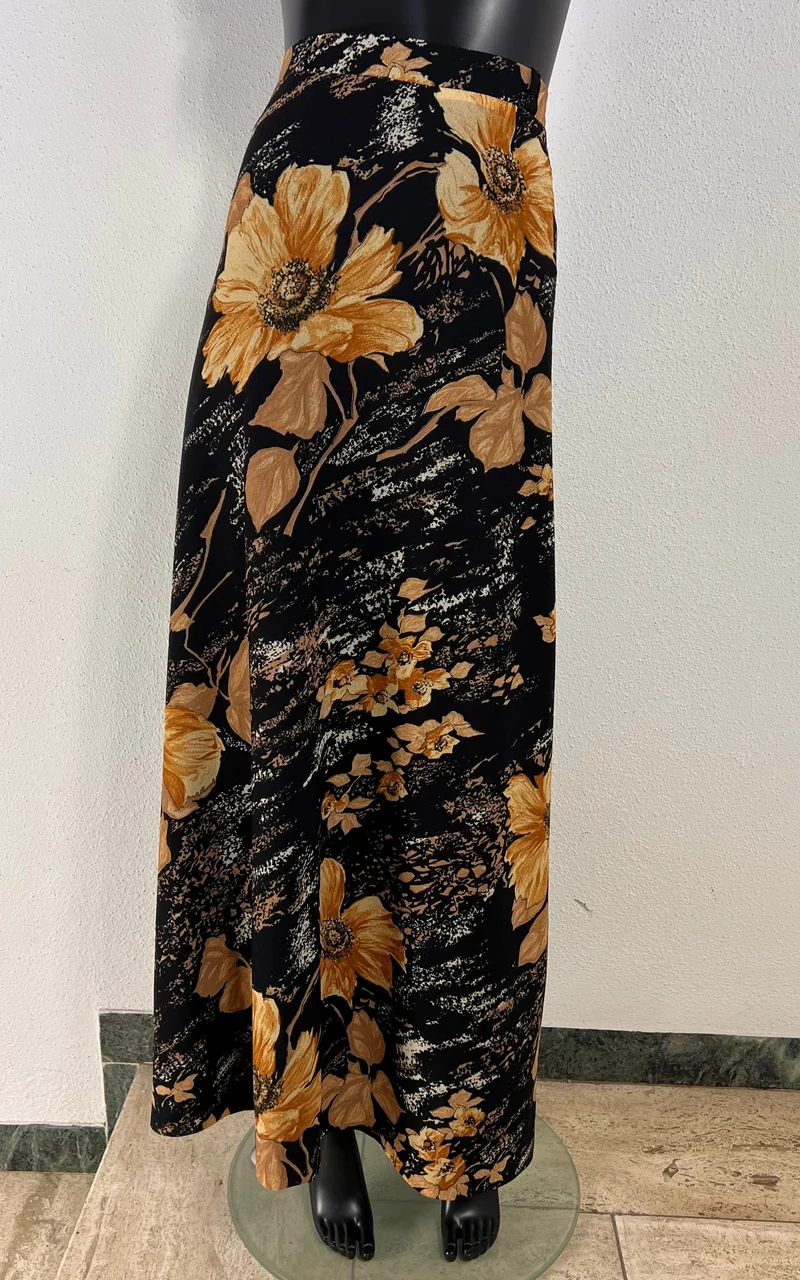 Vintage 70s Floral Skirt