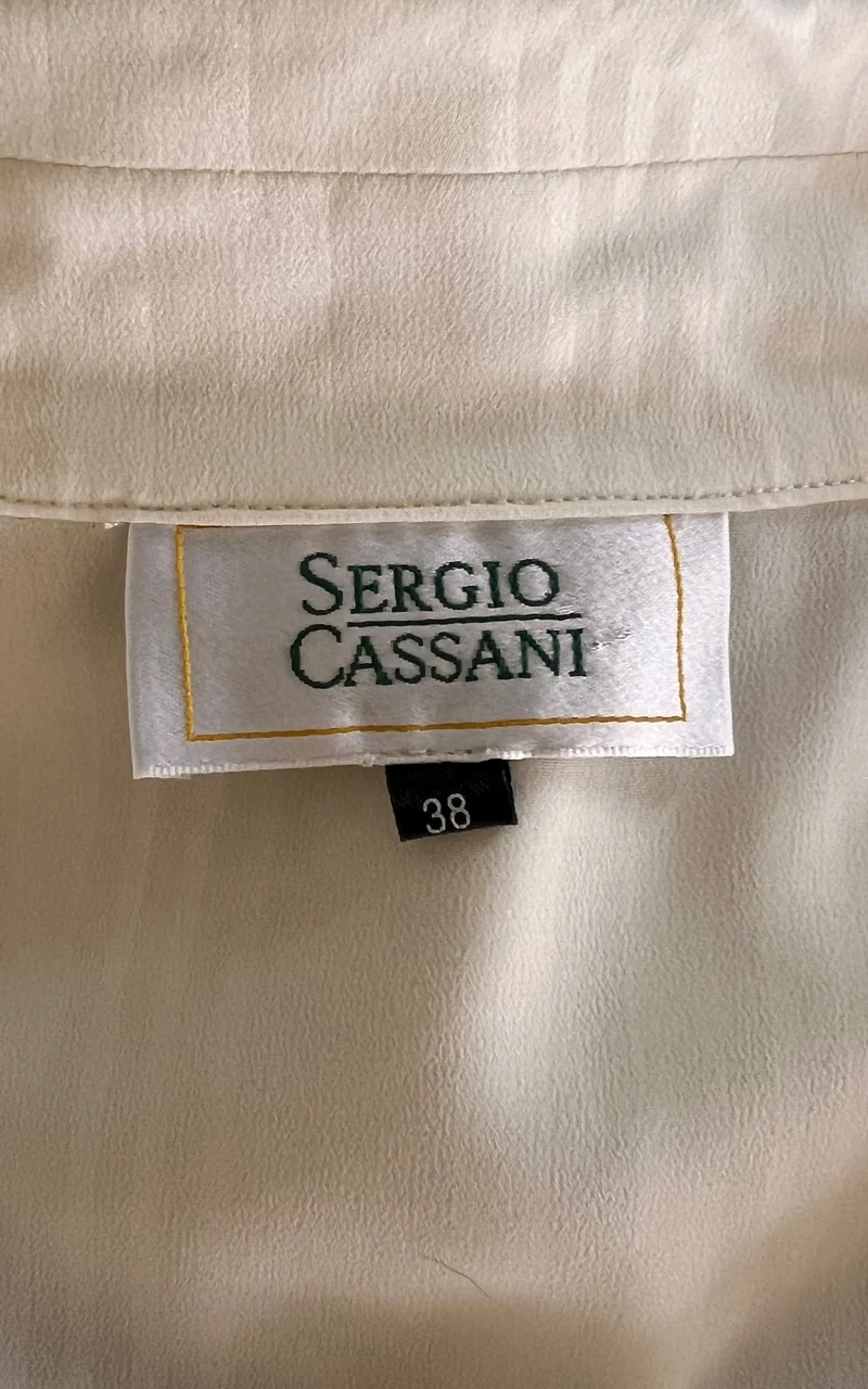 Vintage Sergio Cassani Silk Dress
