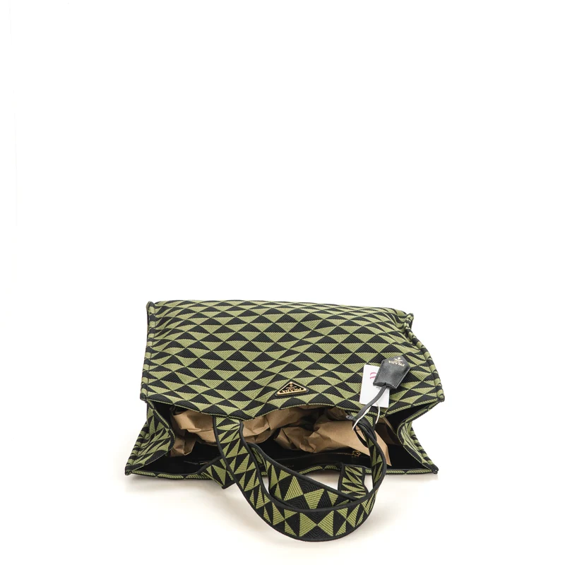 Jacquard Tote Bag