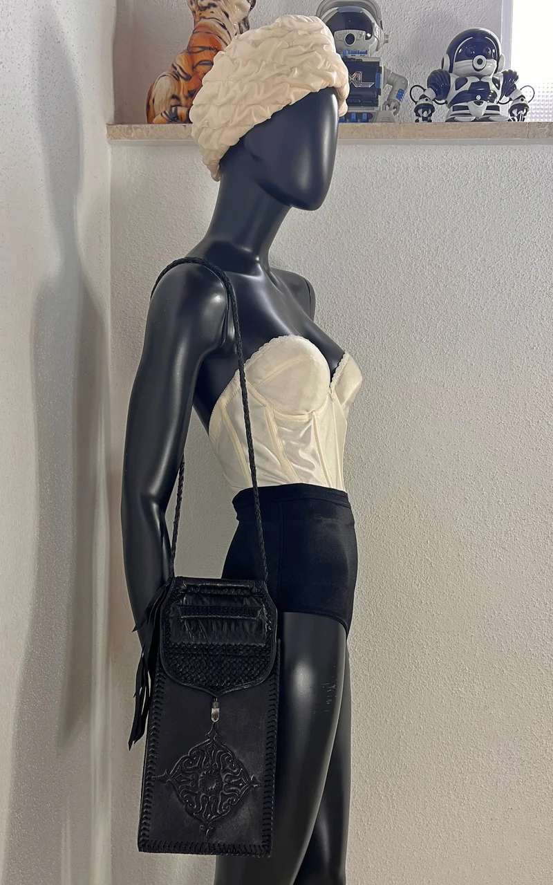 Vintage Dakini Clear Crystal Bag