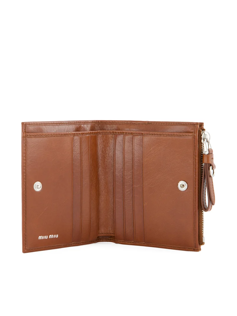 MIU MIU Portafoglio Piccolo In Pelle