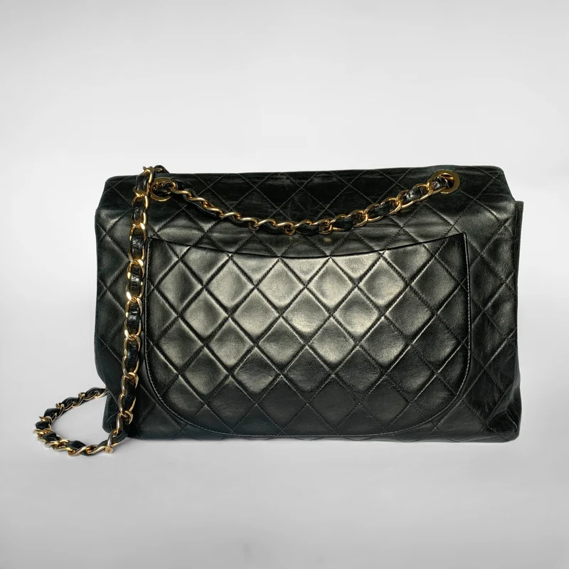 Chanel Classic Flap Bag Maxi Lammleder