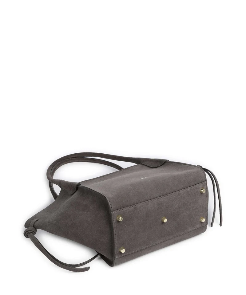 Abro Suede Vibe Small Schultertasche grey
