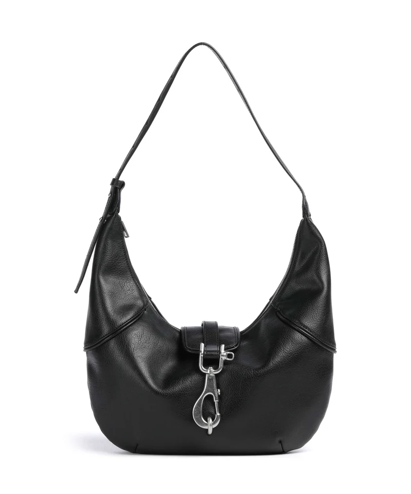 Liebeskind Ryker Cow Naturale M Beuteltasche black