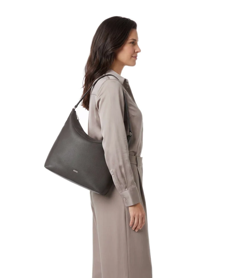 BOSS Lenah Beuteltasche dark brown