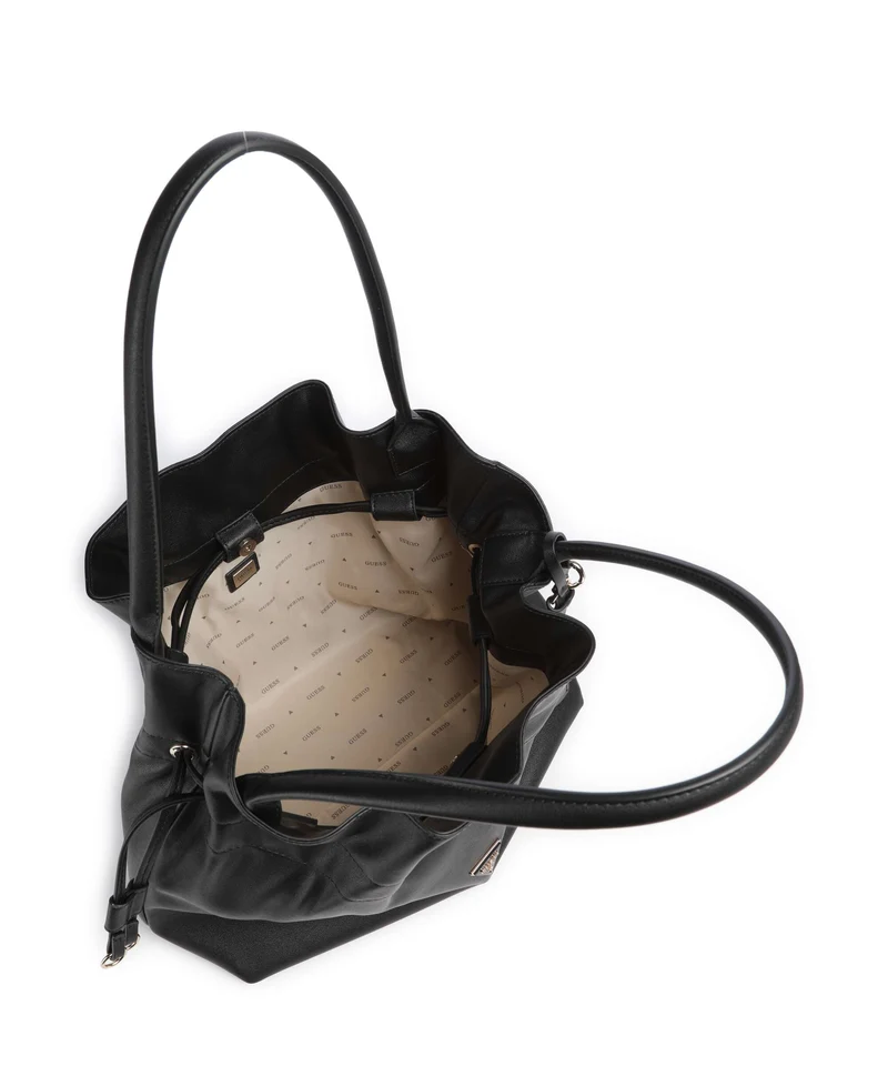 Guess Karima Bucket Handtasche black
