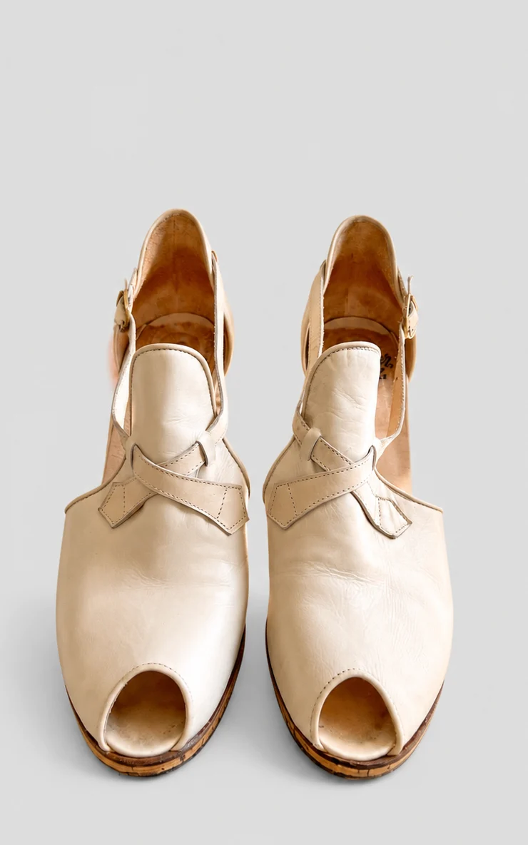 Vintage 70s Heels 38