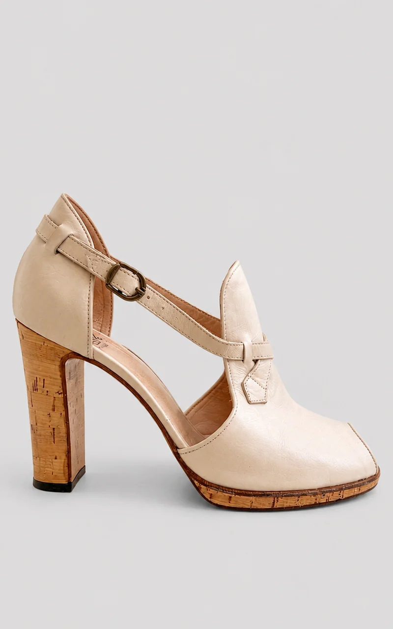 Vintage 70s Heels 38