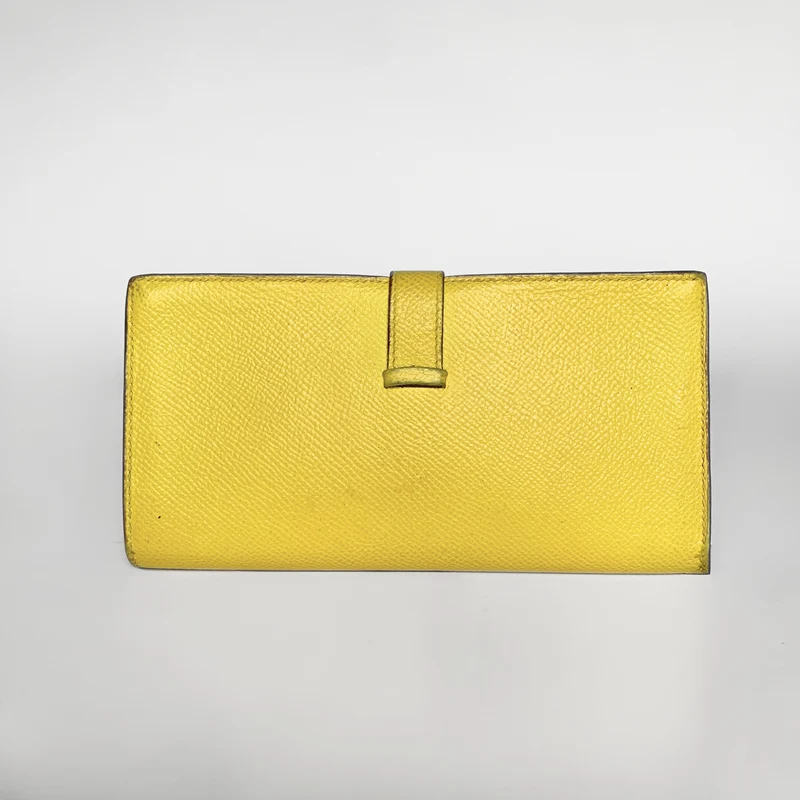 Hermès Bearn Geldbörse Epsom Leder
