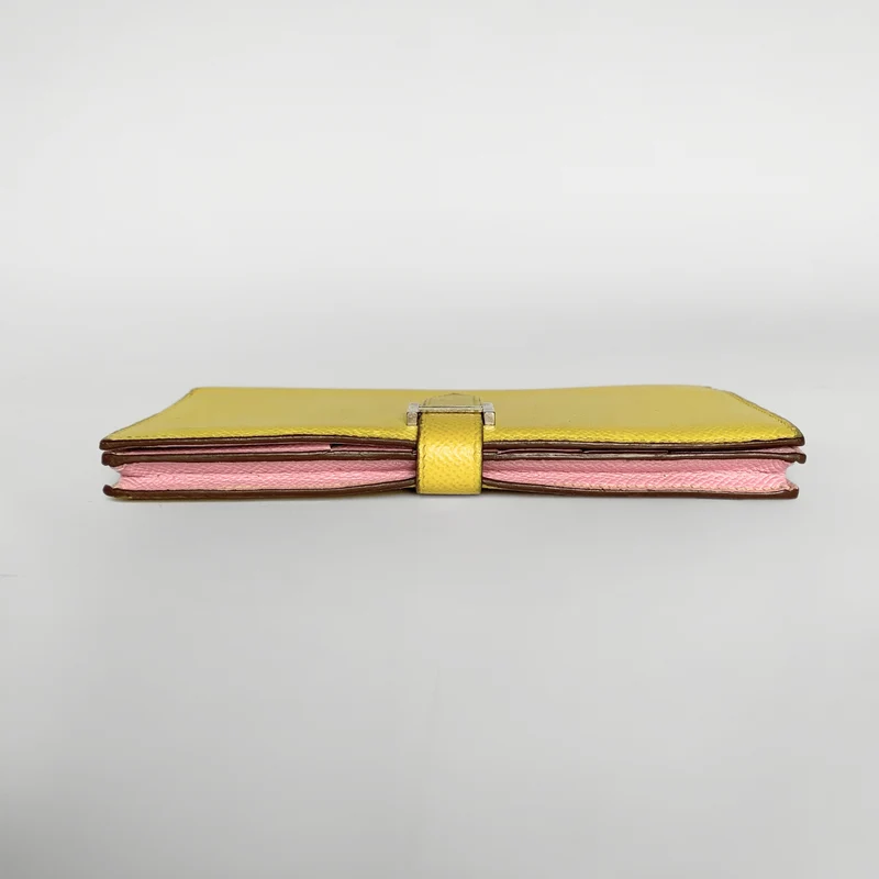 Hermès Bearn Geldbörse Epsom Leder