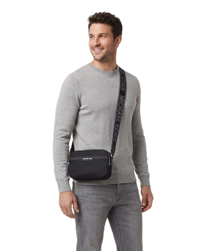 Michael Kors Malone Umhängetasche black