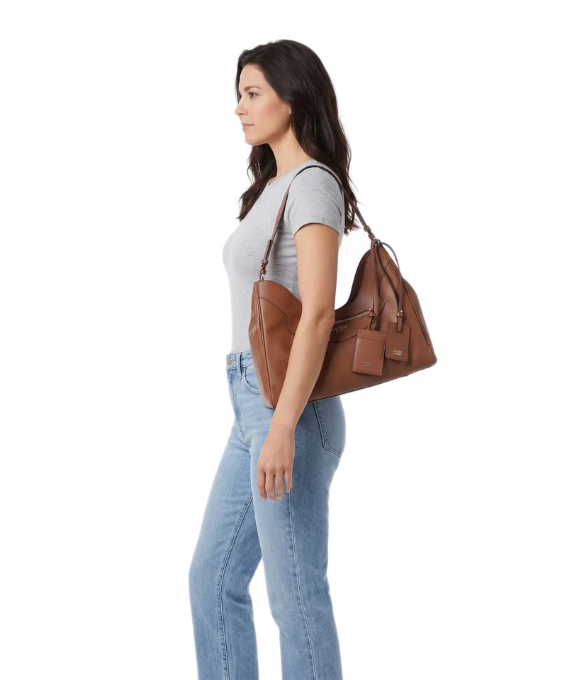 Guess Antonia Beuteltasche cognac