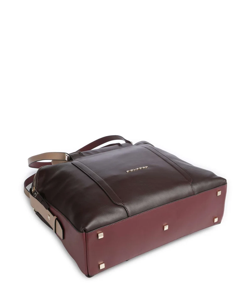 Piquadro W92T Shopper bordeaux/pink