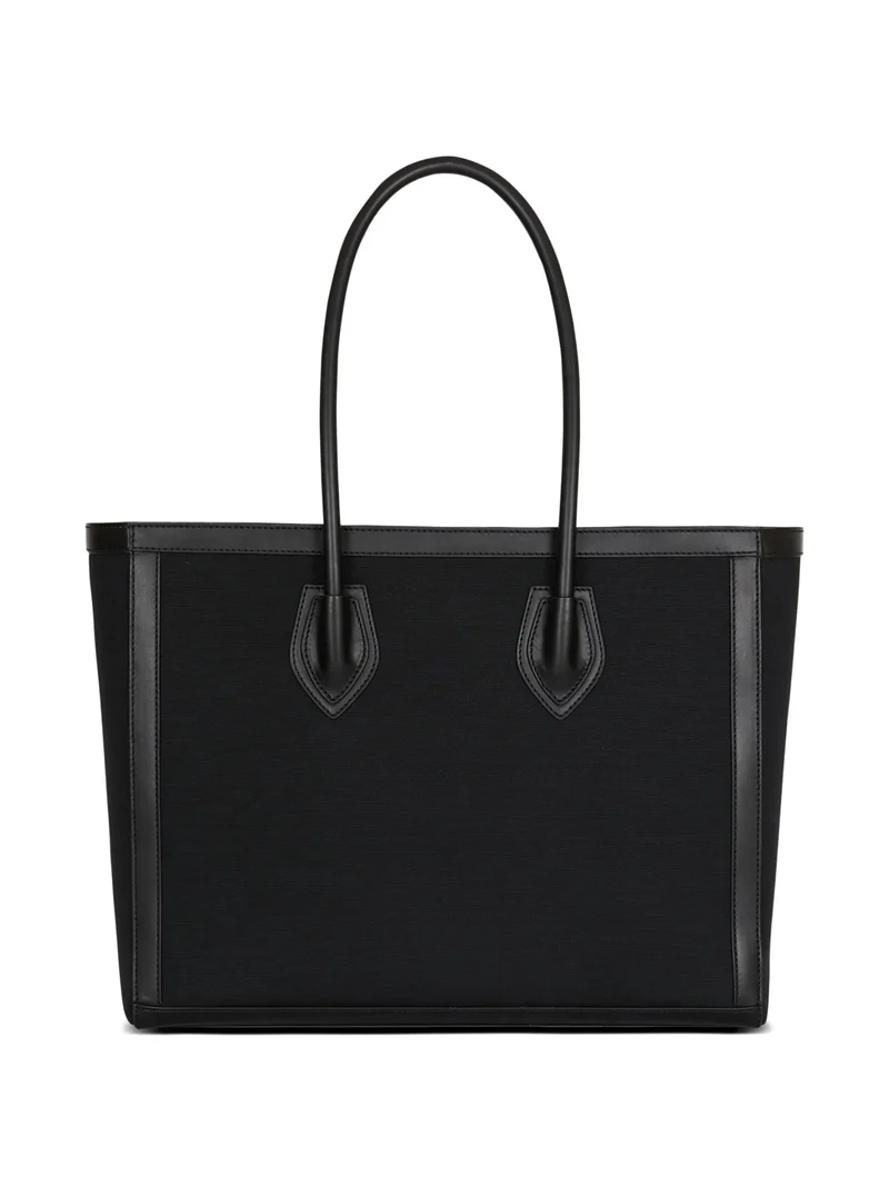 Balmain Tasche Unisex Tote Bag mit Logo Schild Schwarz 31365172