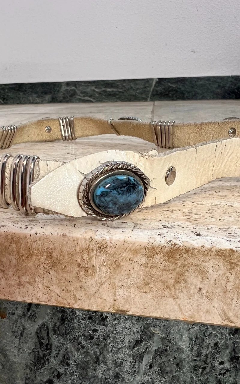 Vintage Southwestern Leather Belt