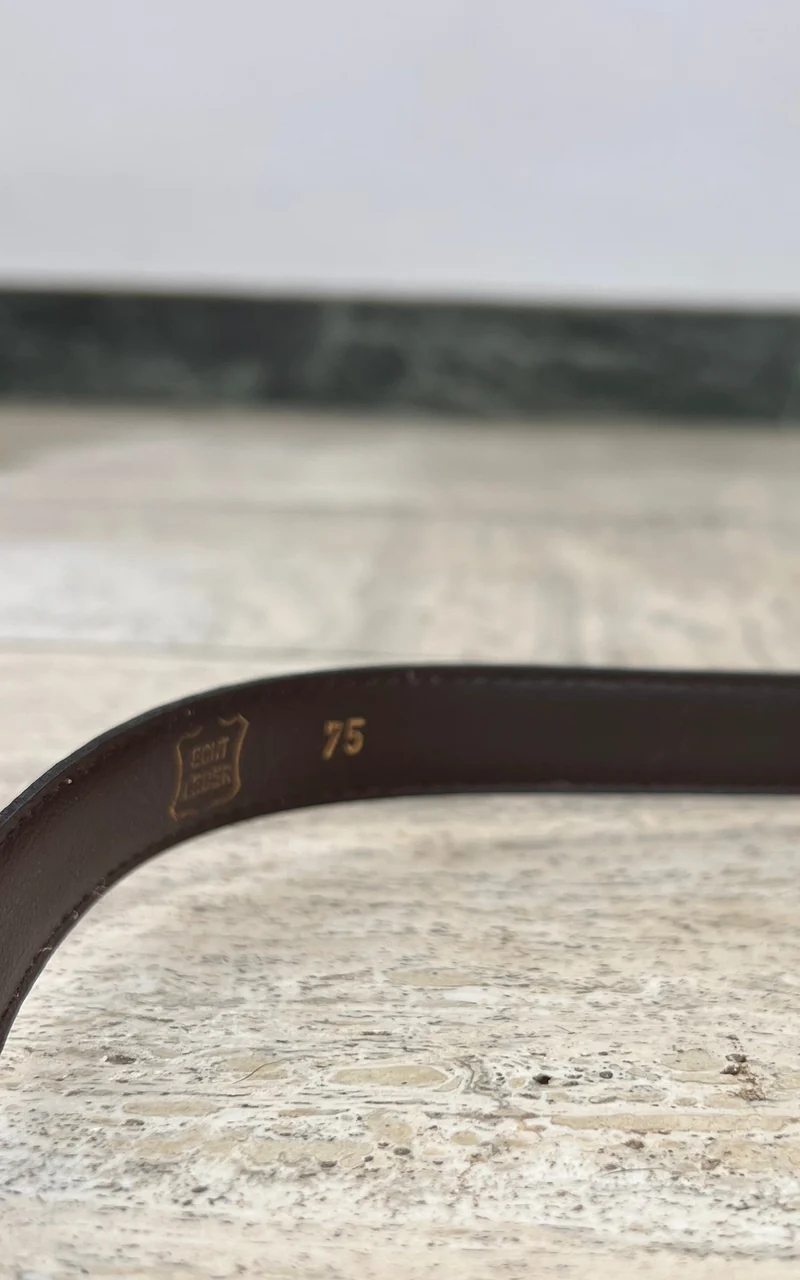 Vintage Western Leather Belt