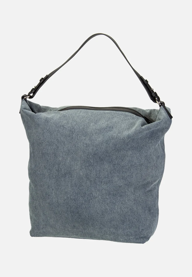 Clea L Denim Blue Denim - Hobo Bag
