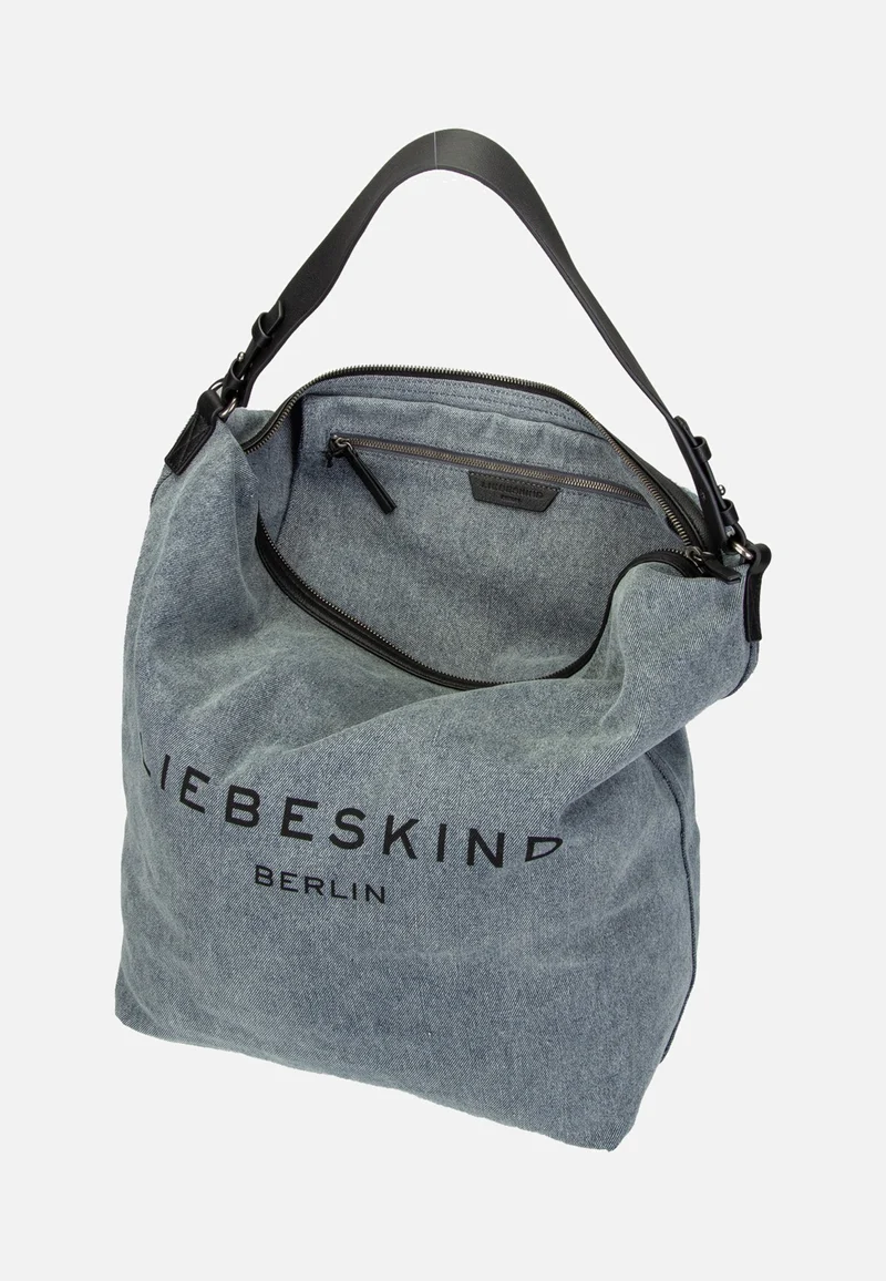 Clea L Denim Blue Denim - Hobo Bag