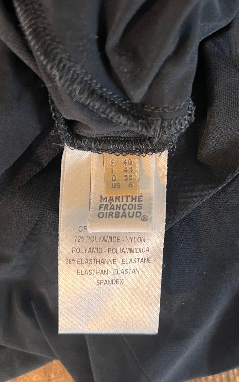 Vintage 90s Marithé & François Girbaud Ballon Dress