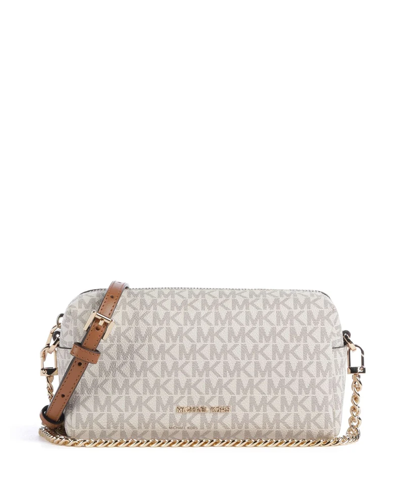 Michael Kors Bryant Small Umhängetasche vanilla/acorn