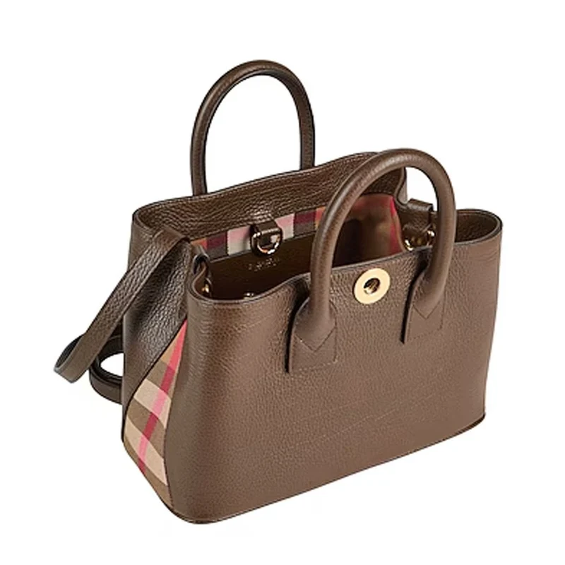 Burberry Damen Handtasche MD Bermondsey Ebony Brown 81112721