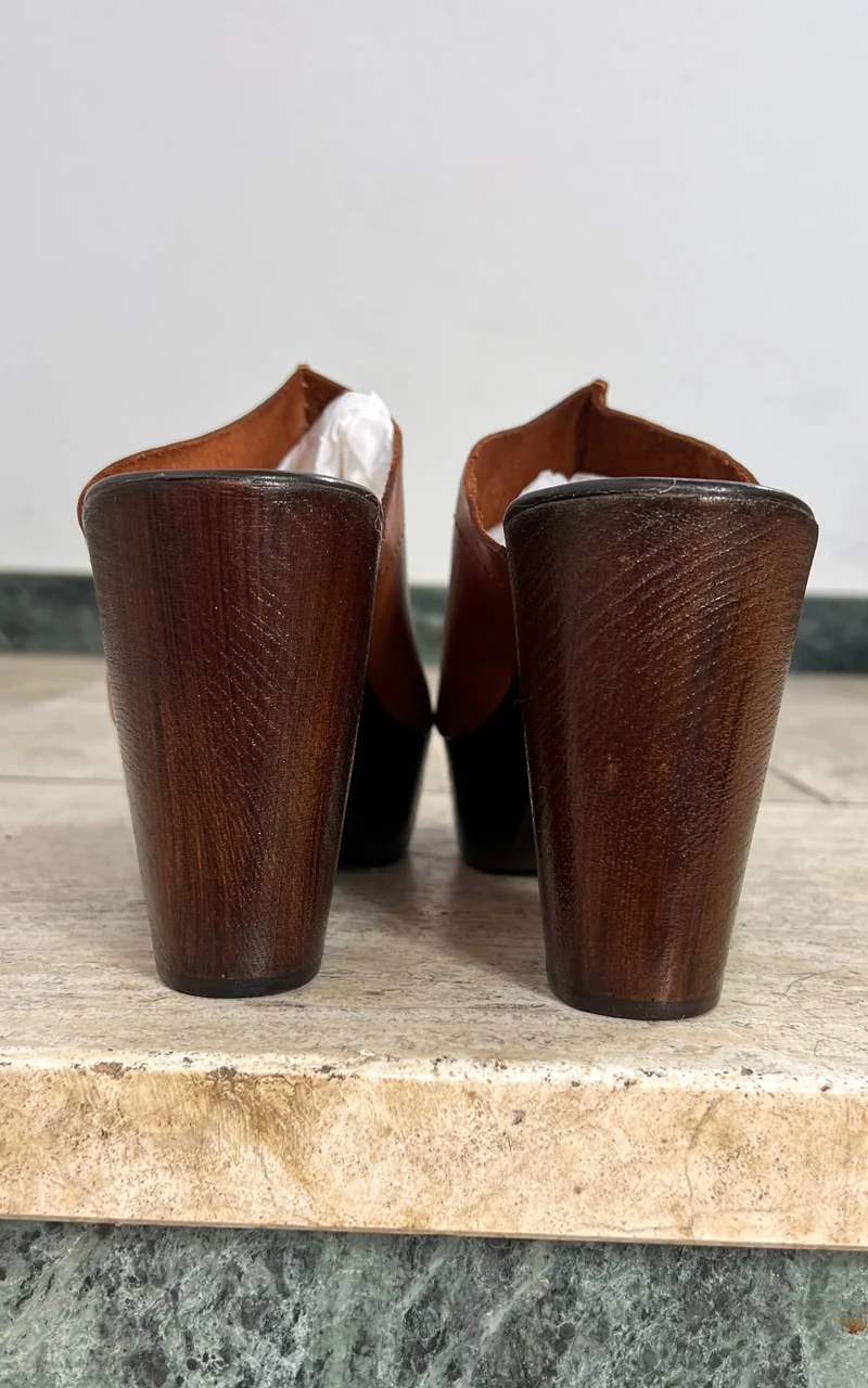Deadstock 70s Style Clogs 41