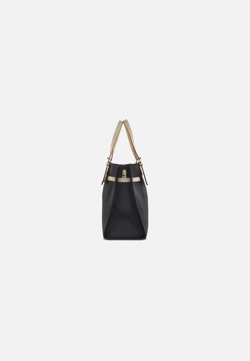 Ella L Dunkelbraun - Tote Bag
