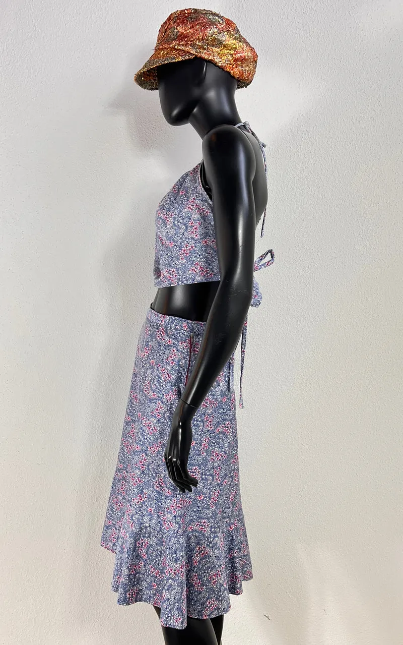 Vintage 70s Handmade 2 Piece Set