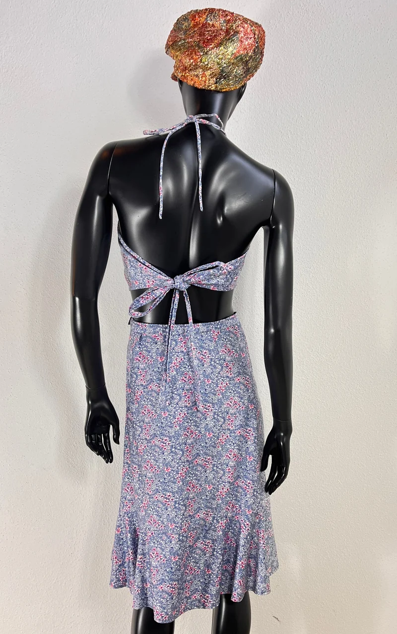 Vintage 70s Handmade 2 Piece Set