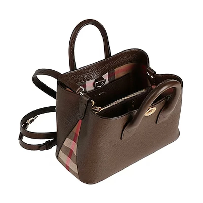 Burberry Damen Handtasche Mini Bermondsey Brown 81119691