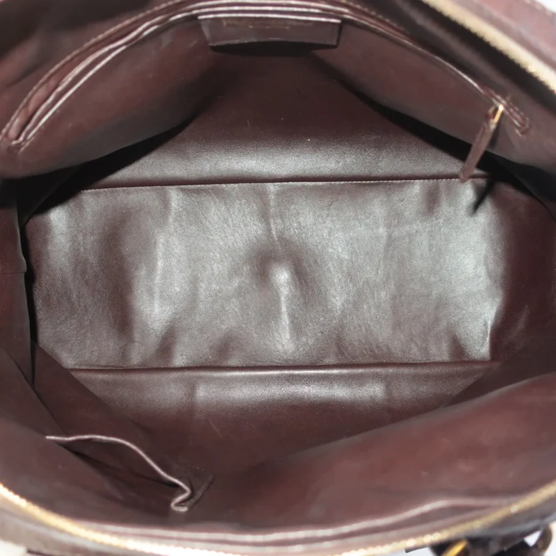 Yves Saint Laurent YSL Large Ostrich Muse Bag