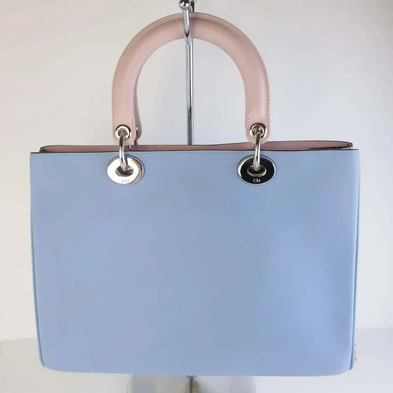 Christian Dior Limited Edition Medium Diorissimo Python Shoulder Bag