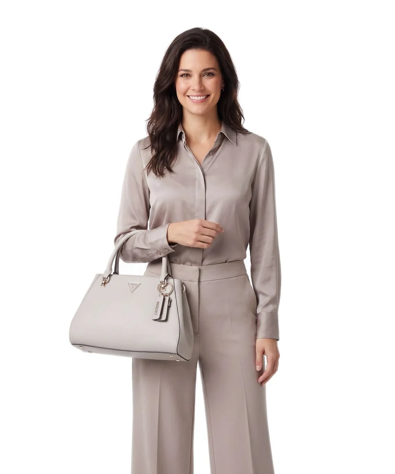 Guess Noelle II Luxury Handtasche taupe