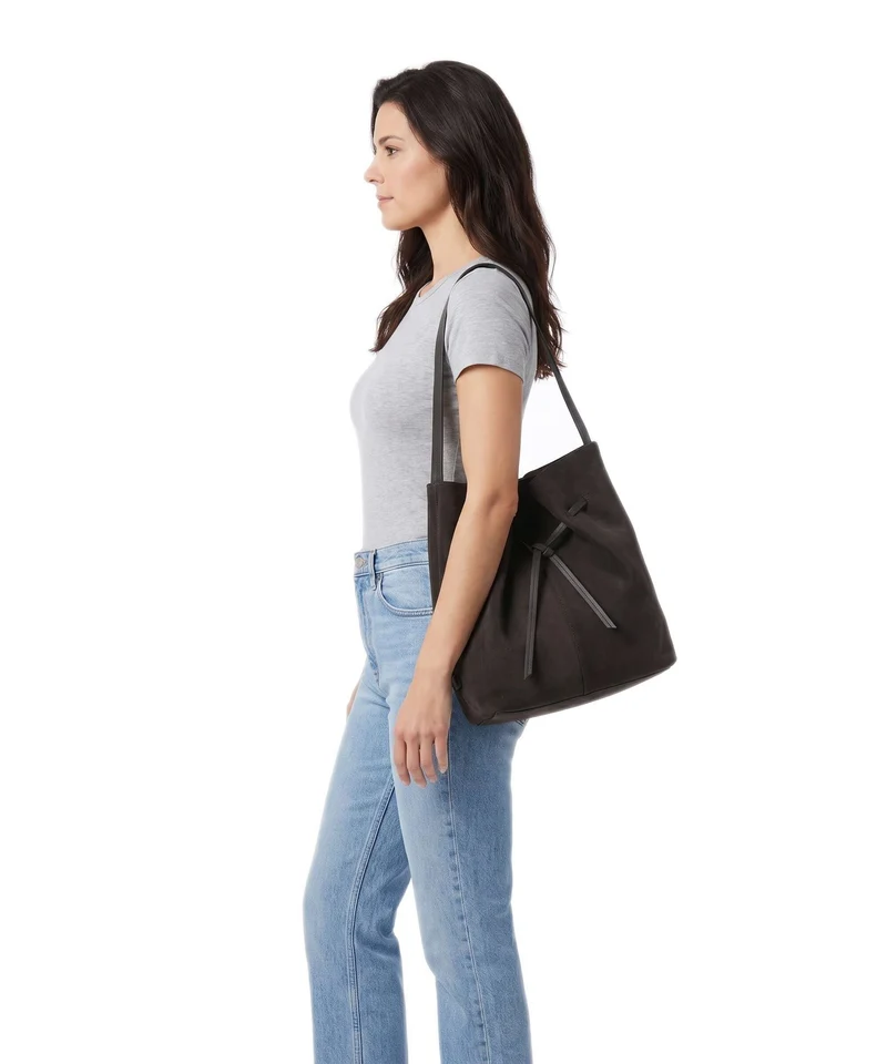 Marc O'Polo Simy M Bucket Handtasche burnt coffee