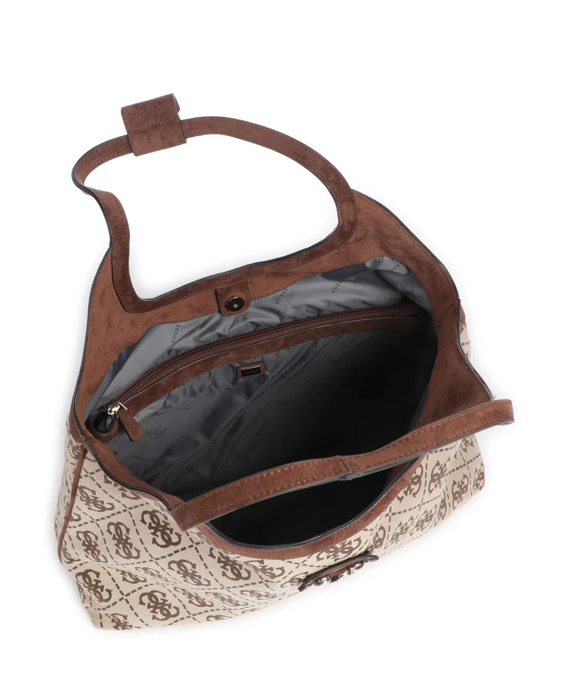 Guess Samantha Shopper latte logo/brown