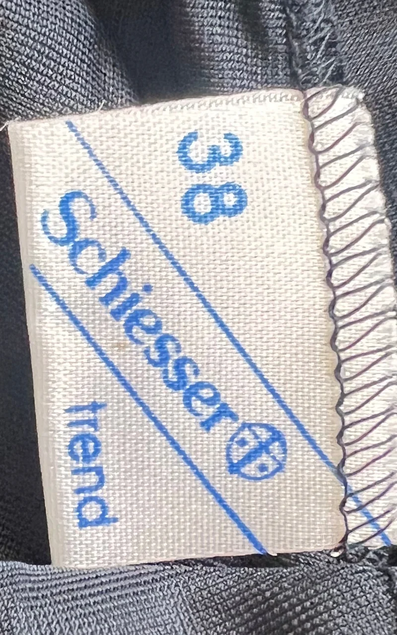 Vintage Schiesser Lace Lingerie Panty 38