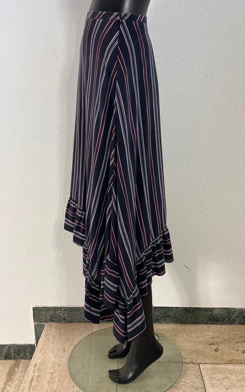 See by Chloe Ruffle Silk Skirt