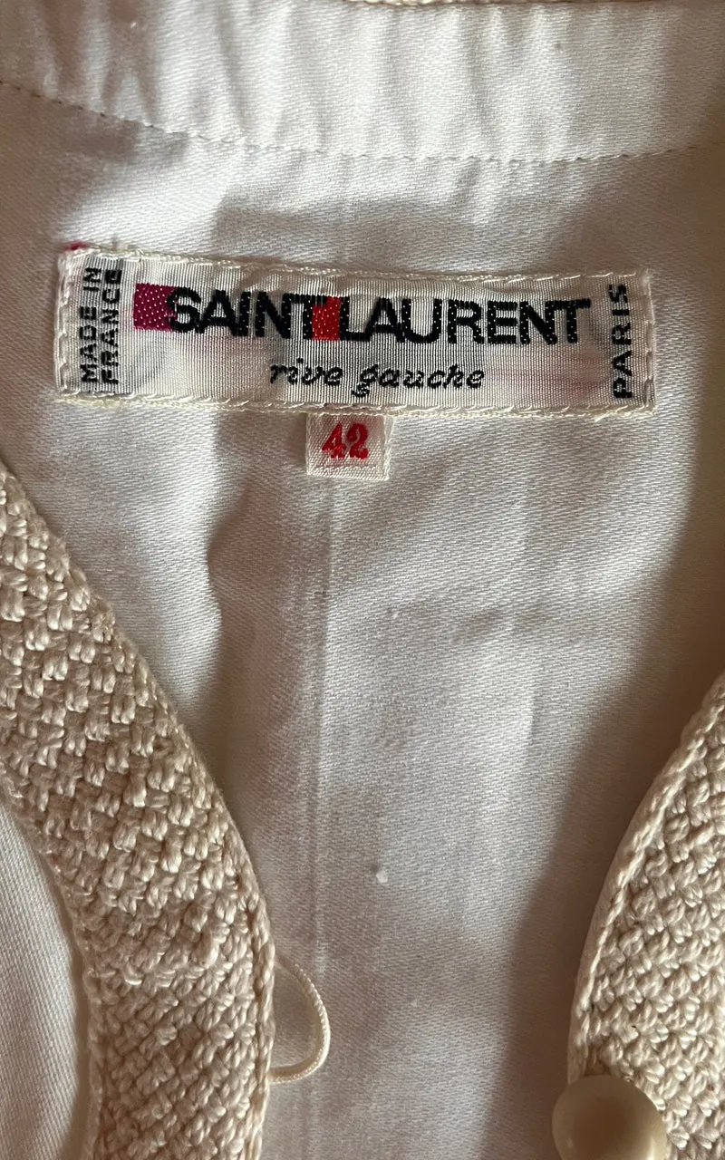 Vintage 70s Yves Saint Laurent Waistcoat