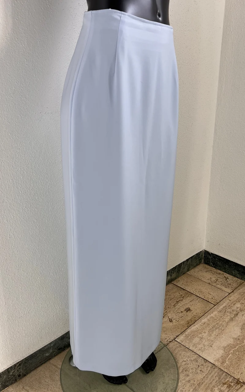Vintage Vera Mont Lightblue Maxi Skirt