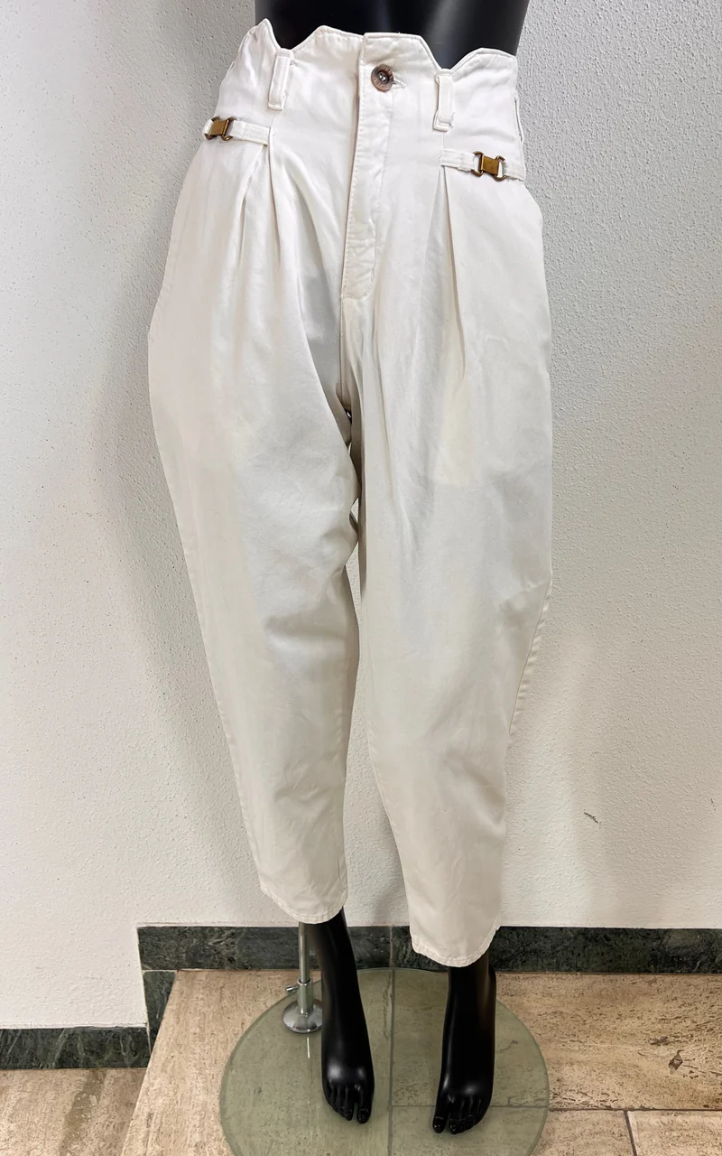 Vintage High-Waisted Barrel Pants