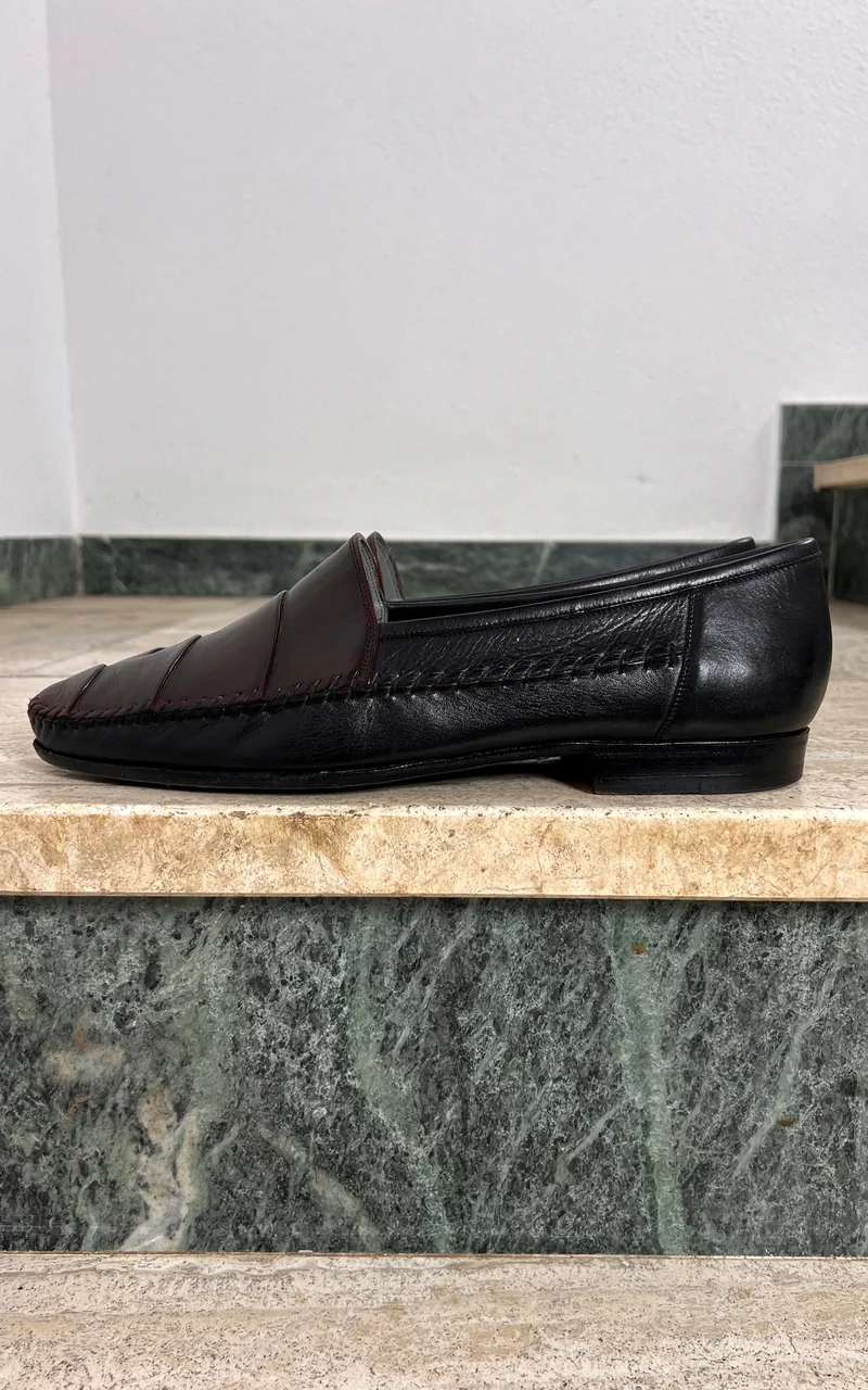 Vintage MENS Lorenzo Banfi Leather Loafer 44