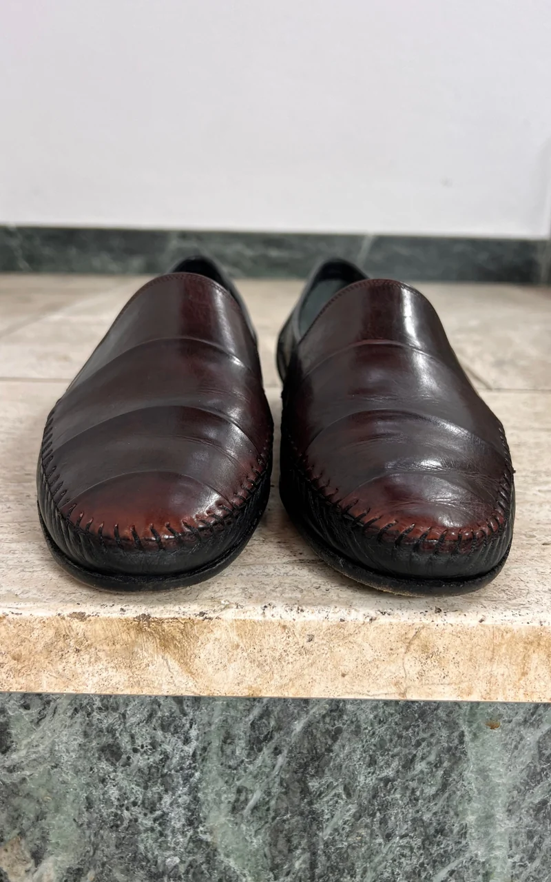 Vintage MENS Lorenzo Banfi Leather Loafer 44