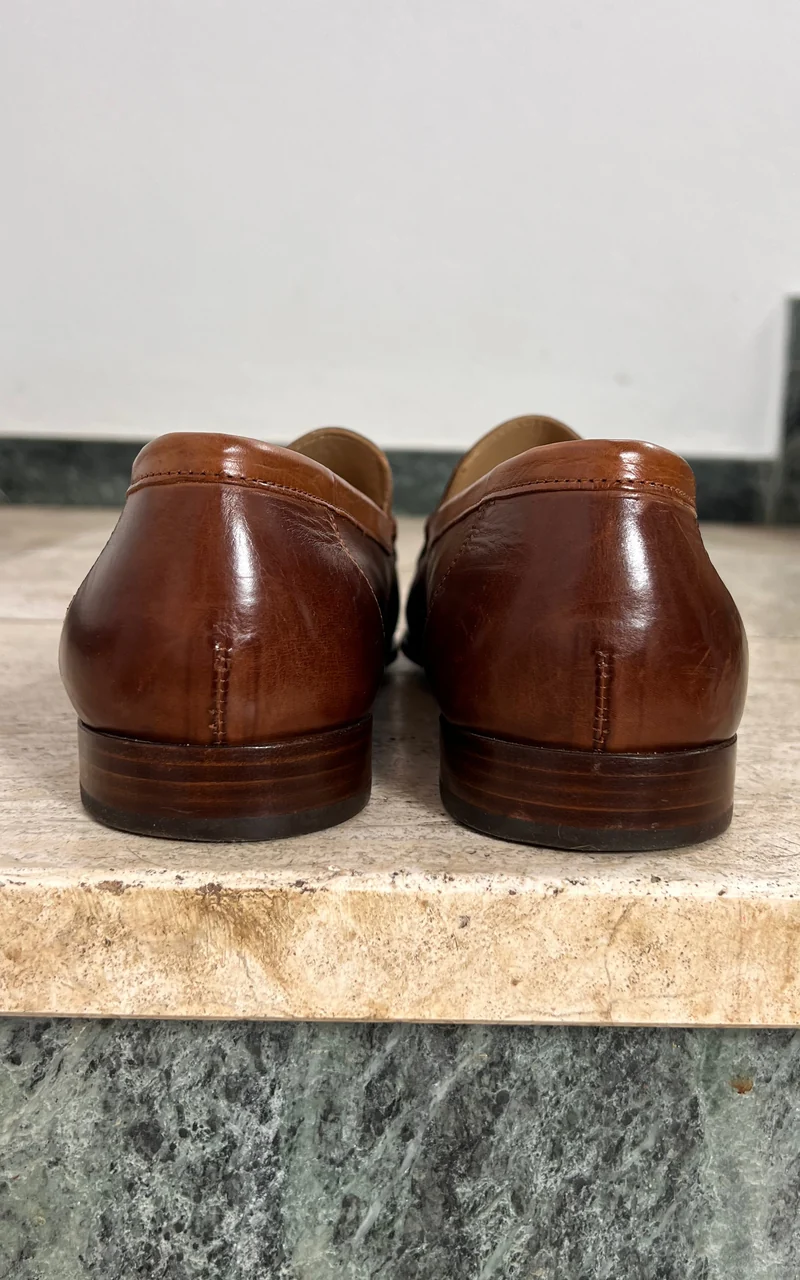 Vintage Galizio Torresi Leather Loafers 44,5