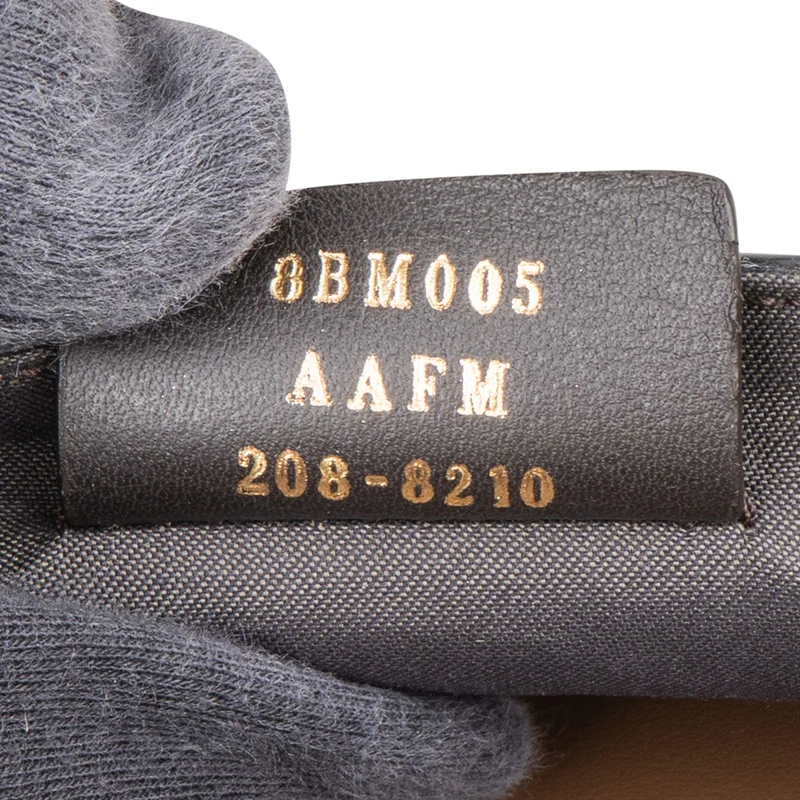 Fendi Monogram FF Embossed Leather "F is" Belt Crossbody Bag