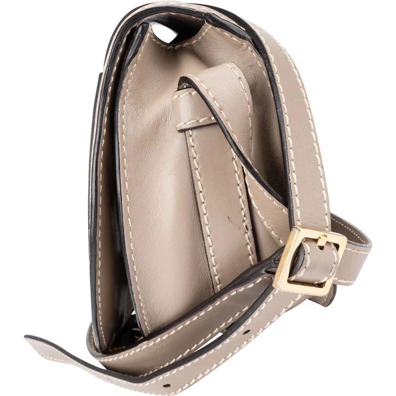 Chloé Soft Calfskin Marcie Small Saddle Crossbody Bag