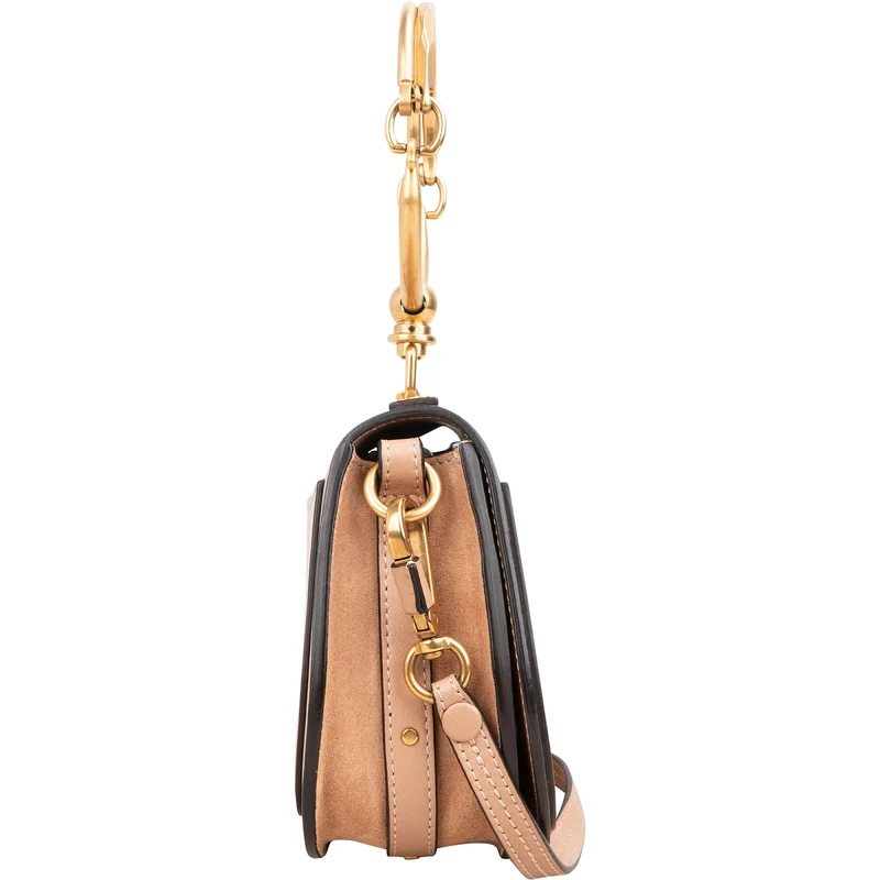 Chloé Suede & Leather Nile Small Bracelet Handbag