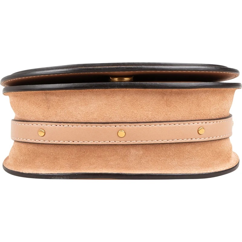 Chloé Suede & Leather Nile Small Bracelet Handbag