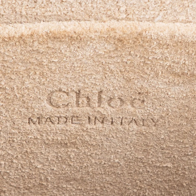 Chloé Suede & Leather Nile Small Bracelet Handbag